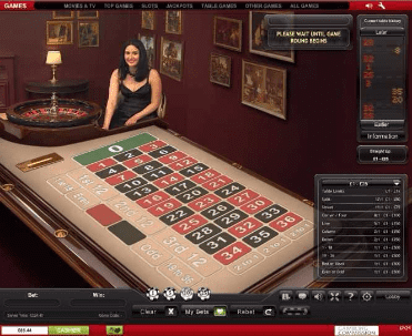 Европейская лайв рулетка